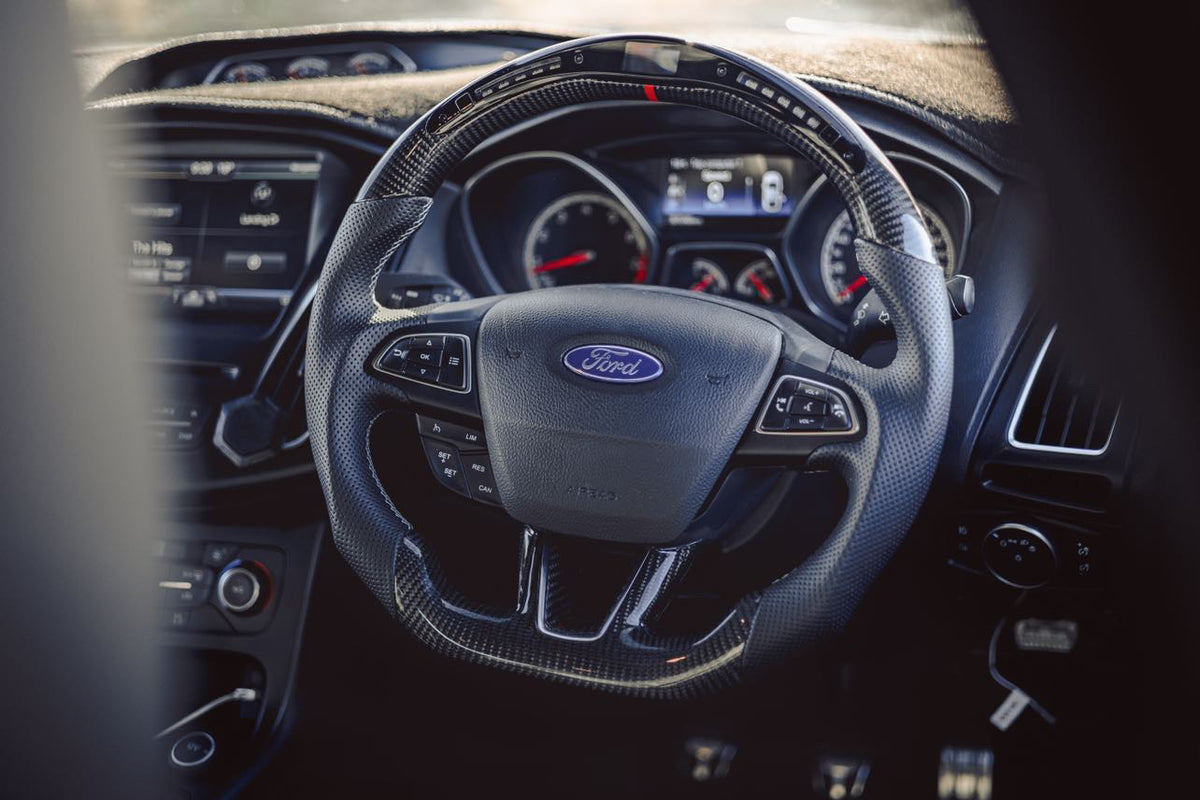 Ford Focus ST  RS Carbon Performance Steering Wheel (2010-2017) – KPcarbon  LLC