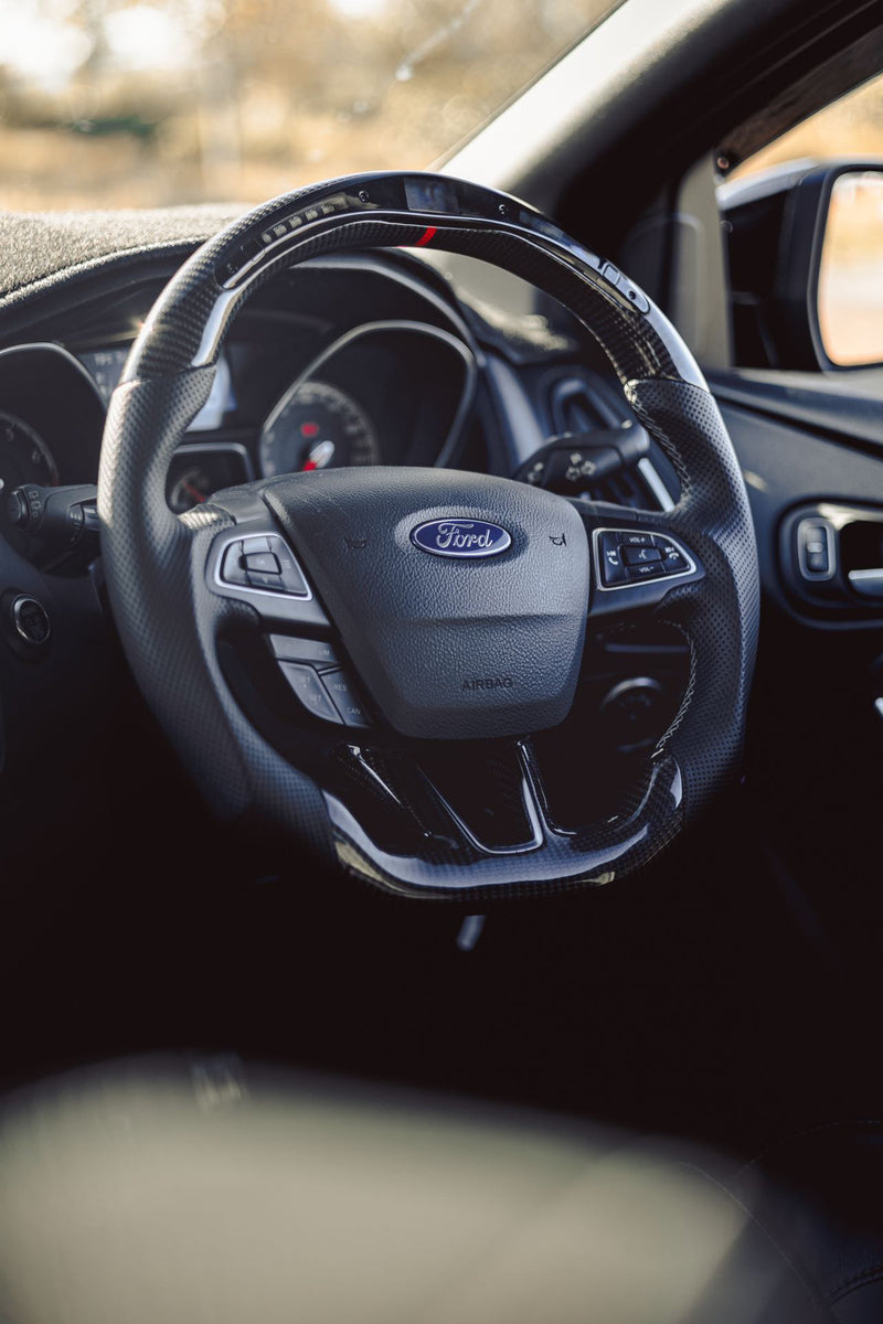 Ford Focus ST  RS Carbon Performance Steering Wheel (2010-2017) – KPcarbon  LLC
