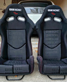 Bride Low Max Style Seats ( Carbon Backs ) (2pc Pair)