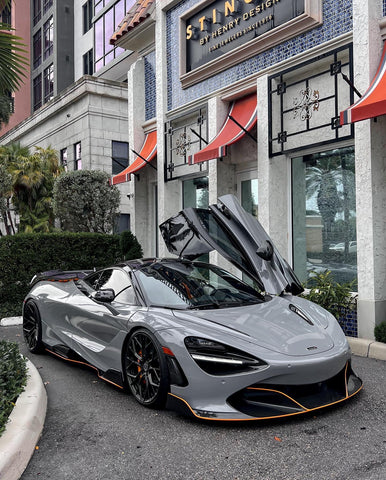 Mclaren 720s -765lt style carbon side skirts (2017+)