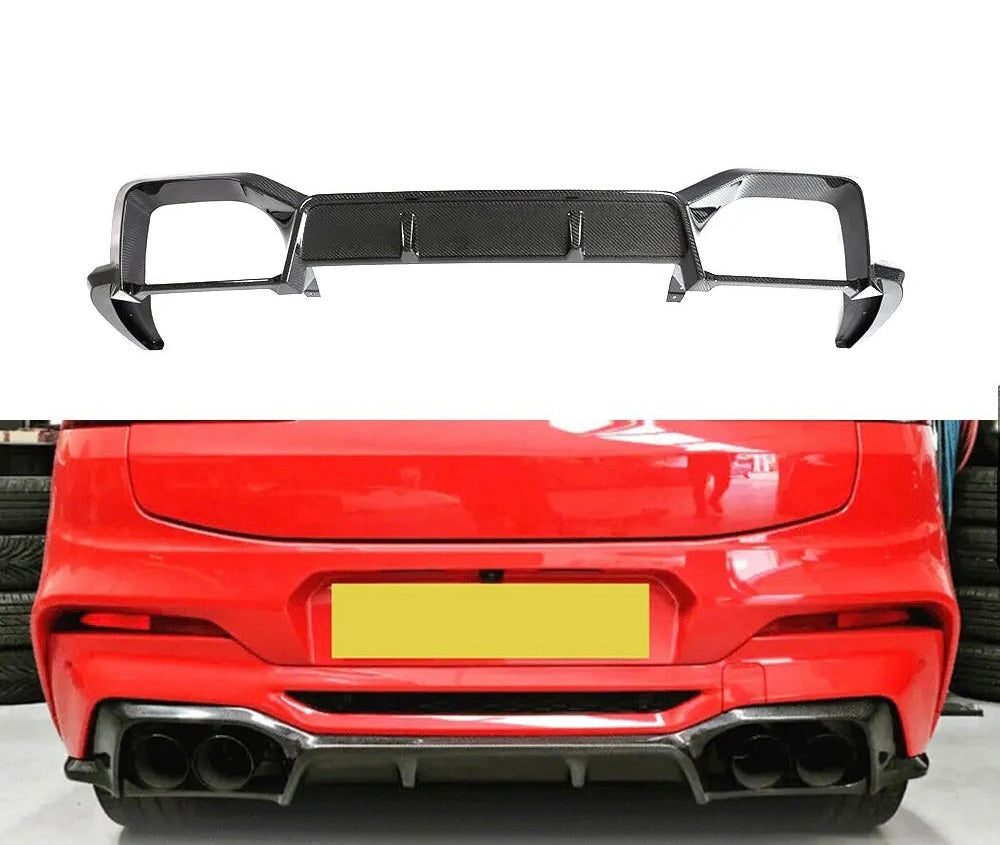 X4m Rear Diffuser Bmw F98 X4M carbon rear diffuser (2019-2023) – KPcarbon LLC