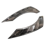 GTR 2020 carbon fiber fender inserts (2009-2022)
