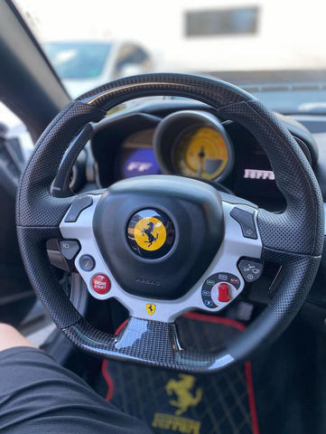 Ferrari 458/488/FF/F12 Carbon steering wheel