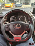 Lexus ( IS - RC - ES ) Carbon Performance LED Steering Wheel