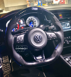 Volkswagen MK7 performance carbon steering wheel