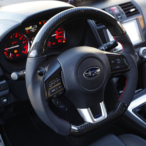 Subaru STI/WRX Carbon Fiber Steering Wheel (2015-2020)